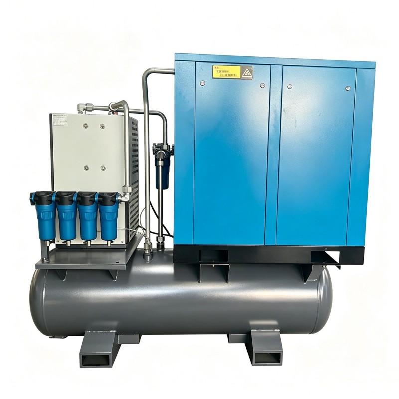 Compresor de aire VSD 4 en 1 de alta presión de 37 kW