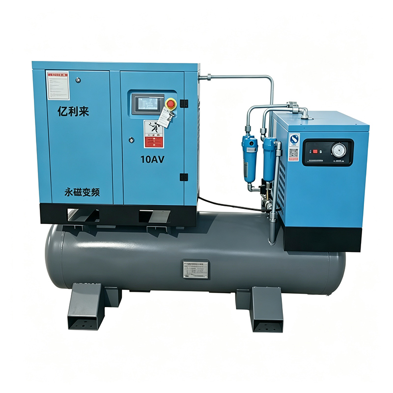 Compresor de aire VSD 4 en 1 de alta presión de 7,5 kW
